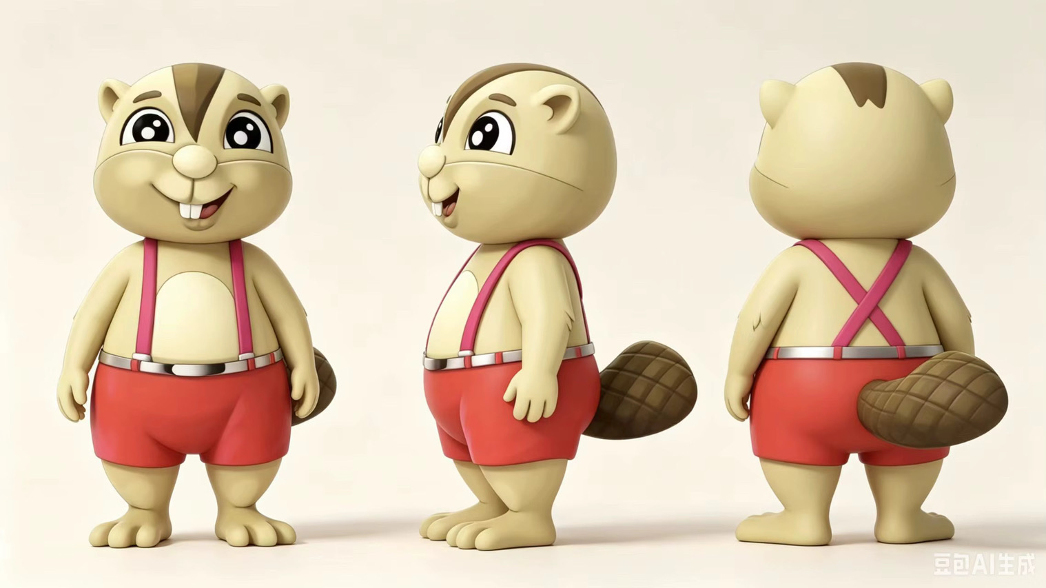 3D-illustrasjon av Timbo